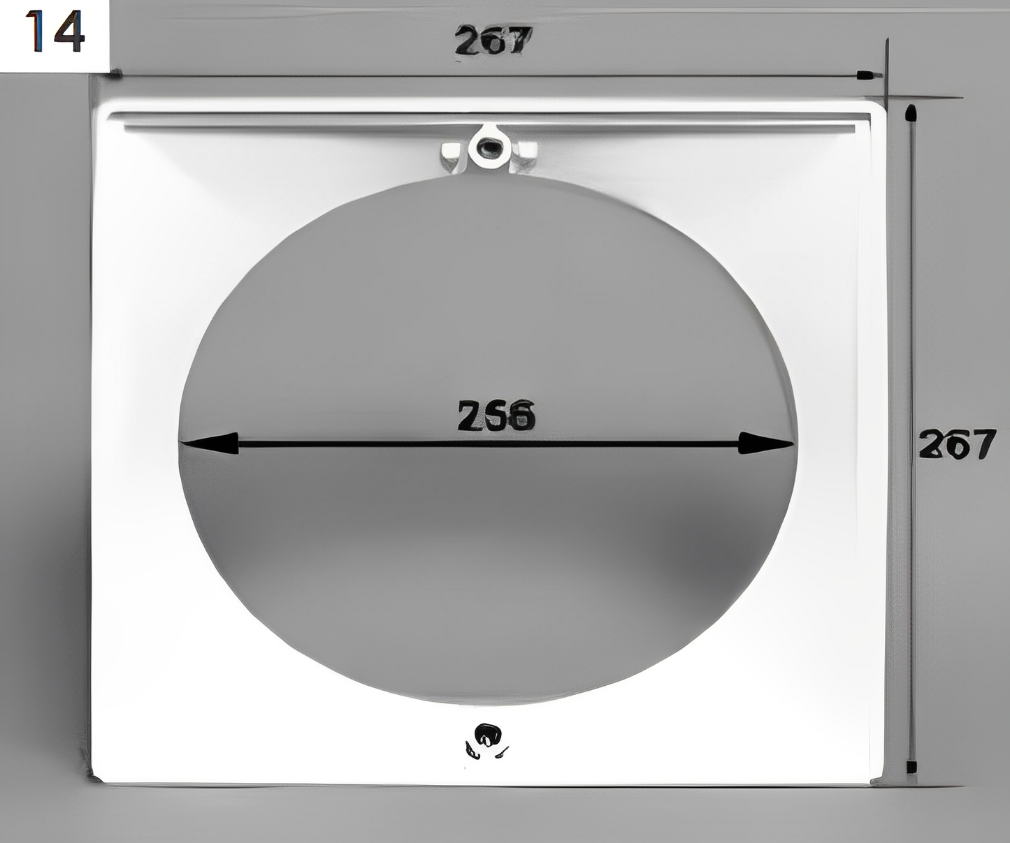 Cornice coperchio skimmer Hayward sp1082, sp1084, sp1085