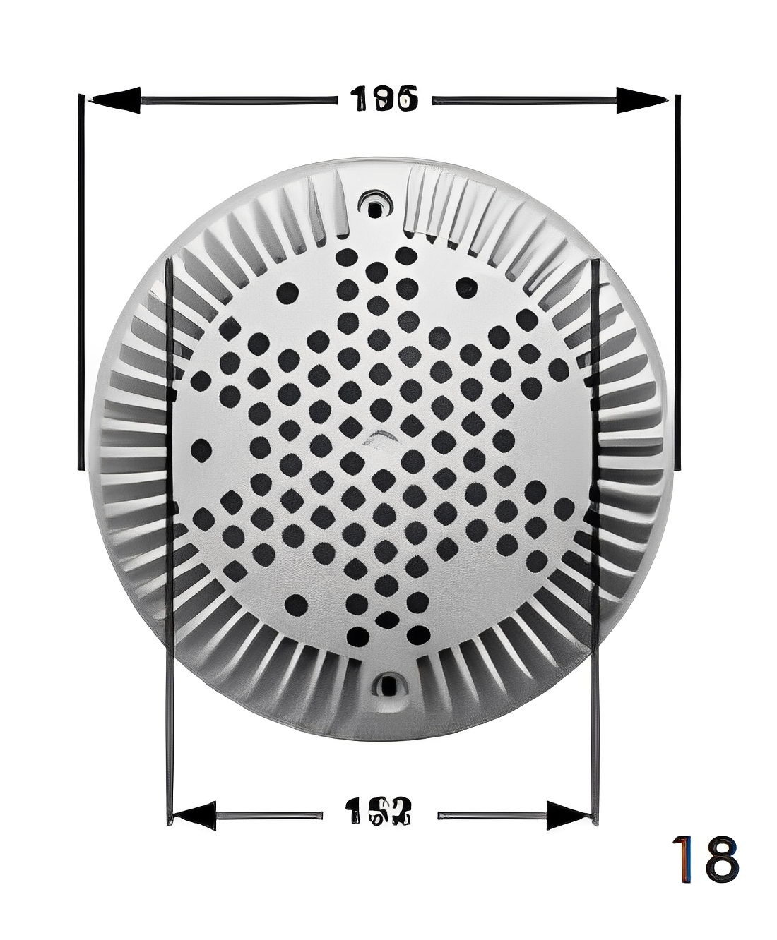 Griglia Hayward anti-vortex