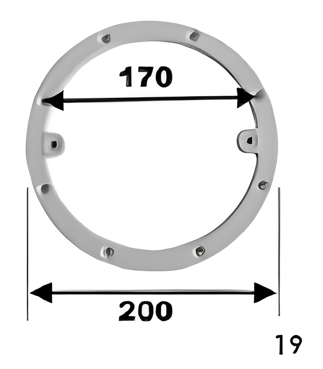 Set guarnizione Flangia Hayward, (2 pz)