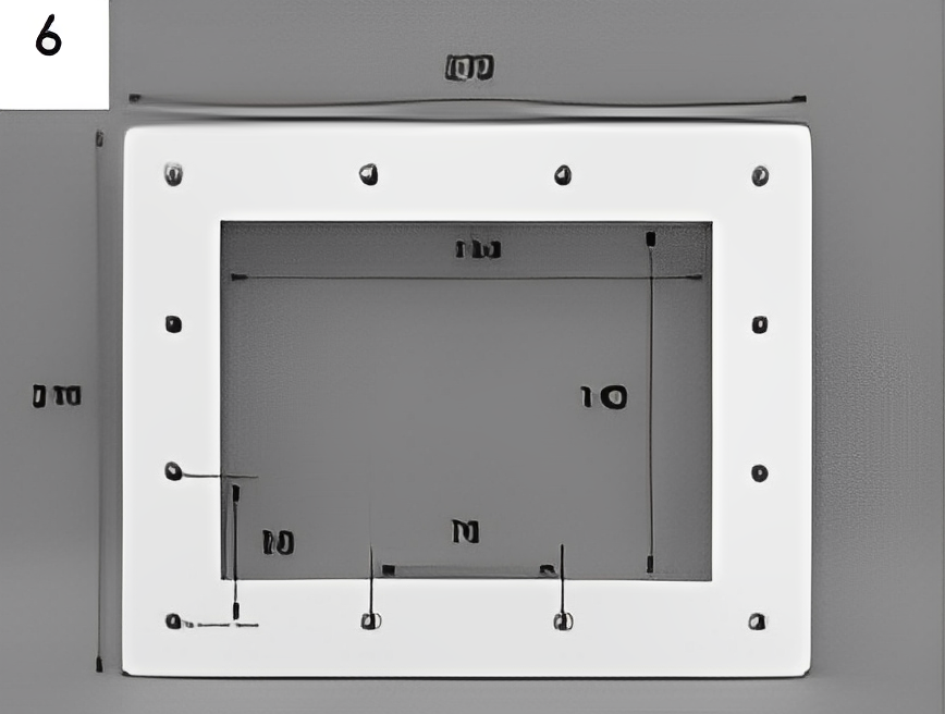Flangia SP1084 Hayward + set guarnizione