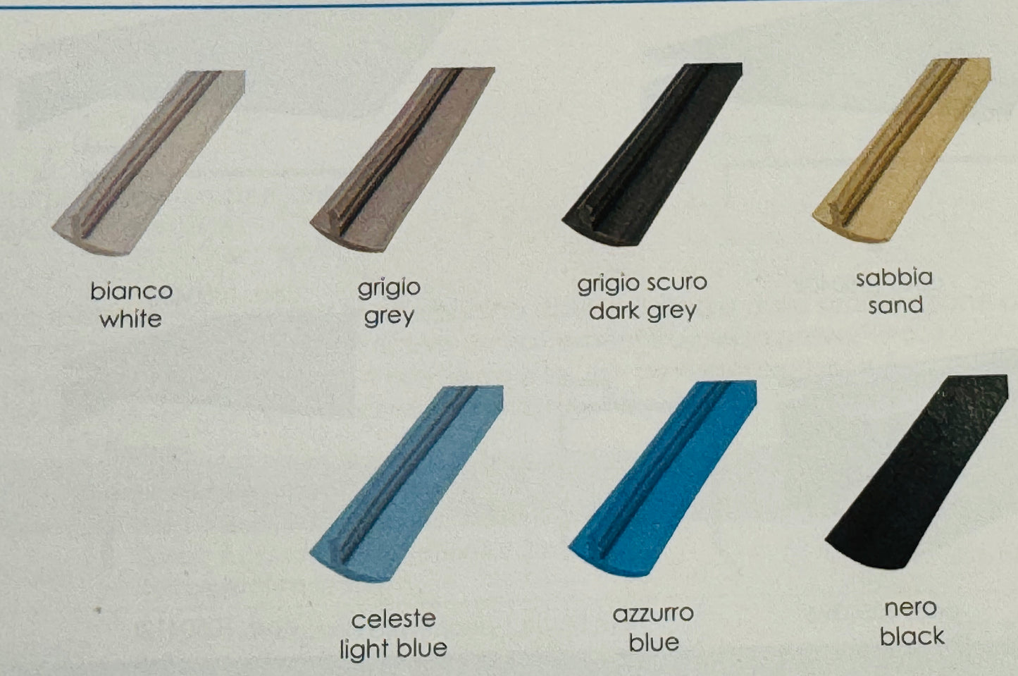 LINERLOCK, profilo di finitura per rivestimenti in PVC e LINER