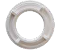 Ricambio anello di serraggio bianco per bocchetta MT3 in piscine