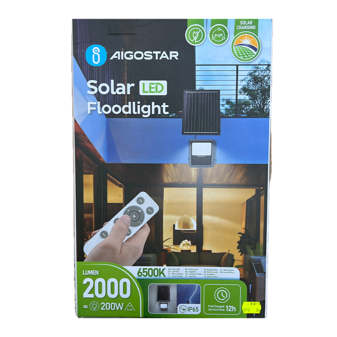 LAMPADE SOLARI A LED AIGOSTAR